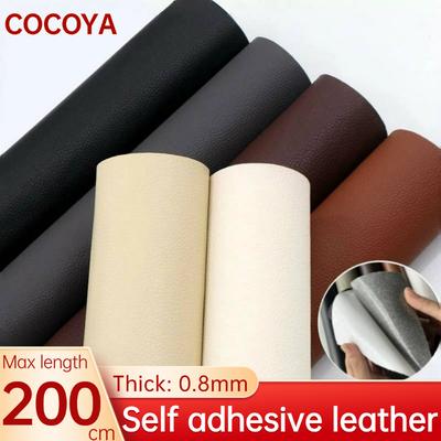 Patch-uri Piele PU Reparare Sofă DIY Interior Auto Scaun Renovare Autocolante Piele Autoadezive Piele Faux Piele Naturală Artizanat