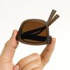 [UV400 Polarized]_Foldable UV400 Sunglasses_Black