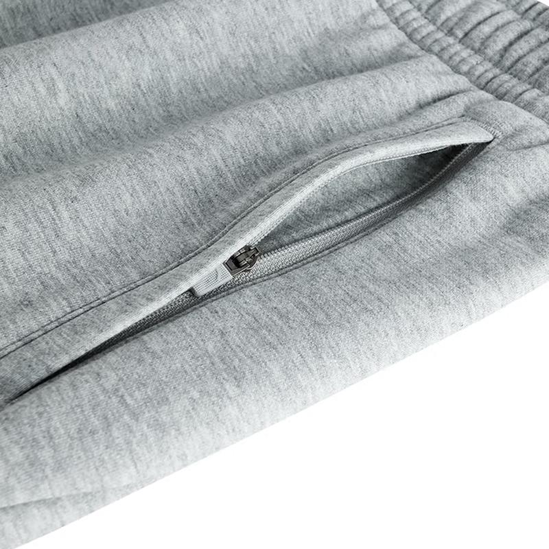 Li Ning Letter Print Fashion Casual Loose Cotton Comfortable Breathable Versatile Cuffed Sweatpants Knitted Sports Pants Men bottoms AKLS015-6