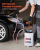 VEVOR Fluid Extractor, 9.5 L Capacity, Pneumatic/Manual Vacuum Fluid Extractor with 150 Cm Long Horse & Three 120 Cm Extension Tubes