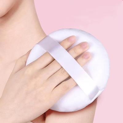 Applicatore Extra Large Jumbo per Trucco Minerale in Polvere Libera Spugnette Piumini Naturali Lisci Cosmetici