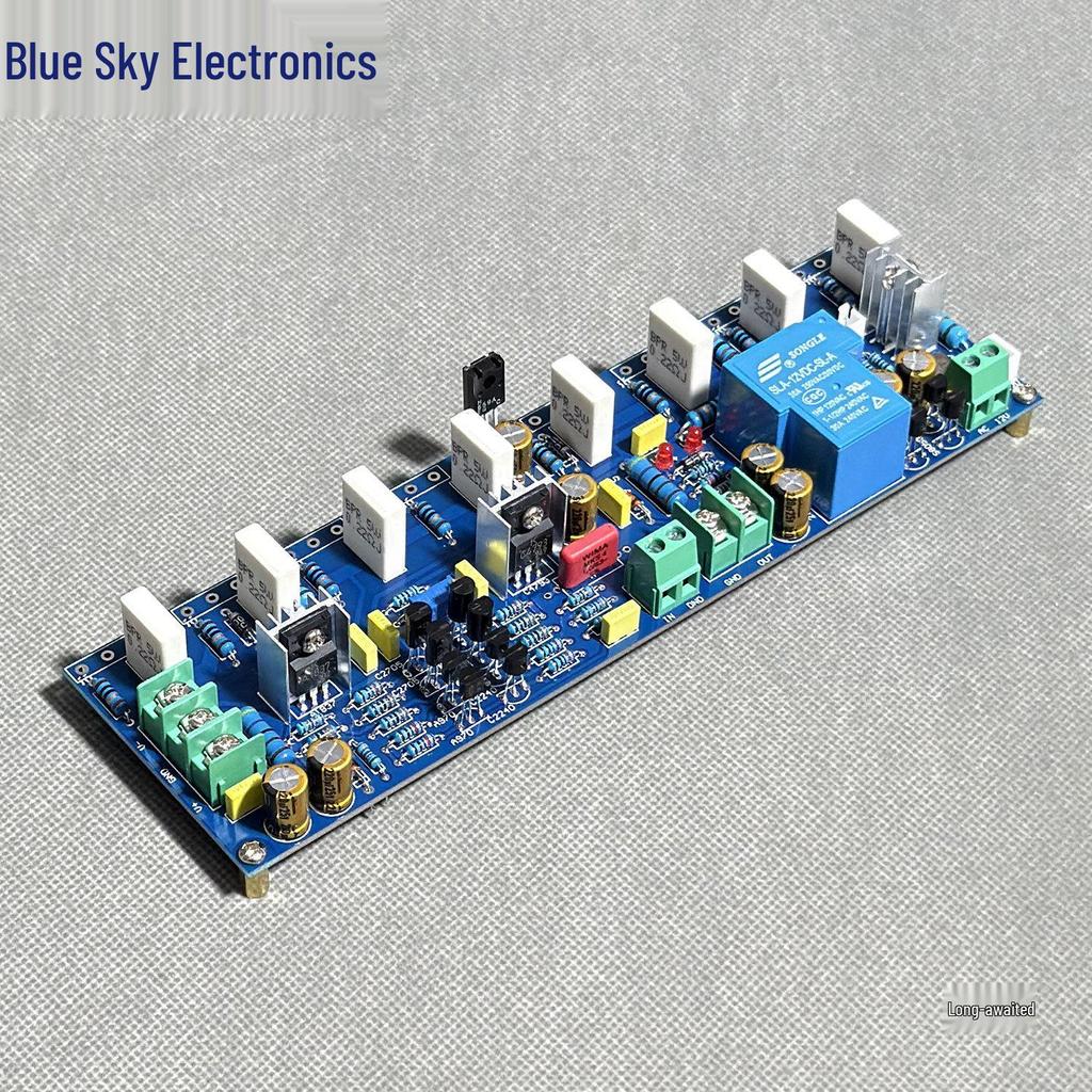 400W High-Power Mono Amplifier Board with Speaker Protection (1943/5200), Four Parallel Output, Finished or DIY Kit.