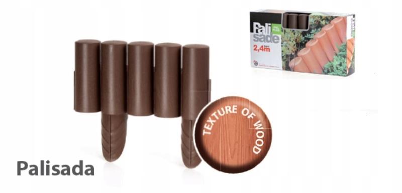 Garden Plastic Border Palisade in , 2.4m, for Lawn