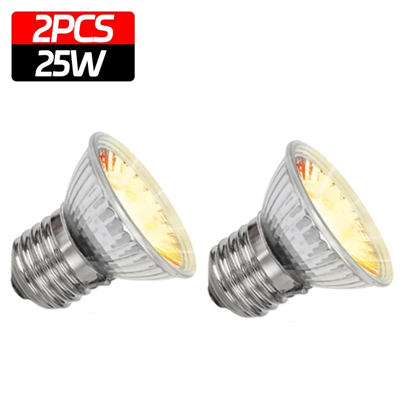 1-5 STÜCK UVA+UVB Reptilienlampe Glühbirne Schildkröte Sonnenbad UV-Glühbirnen Heizlicht Vollsonnenlampe für Amphibien 25/50/75W