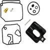 Carburetor Carb Rebuild Kit For Yamaha 3 Cyl 2.834 Bore 60HP 70HP 1992-2006