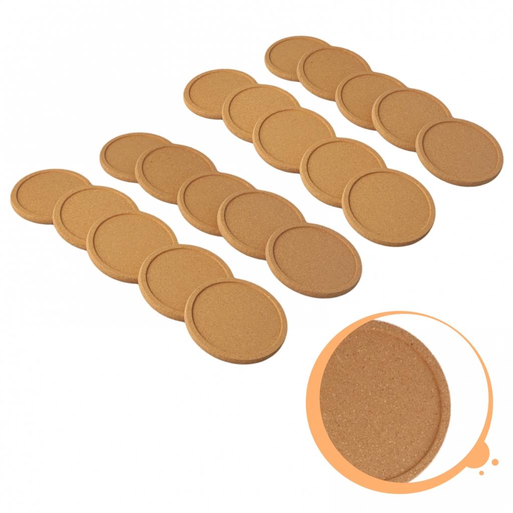 Coasters Coffee Cup Mat Multiple Quantity Non-Slip