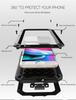 Custodia Protettiva Robusta in Metallo e Alluminio per iPhone 16 15 14 13 12 mini 11 Pro 7 8 Plus XS Max XR SE 16e Copertura Antiurto