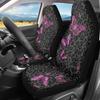 Printed Car Seat Cushion Cover Butterfly, Thin Front Seat Cushion Cover, Universal Car