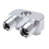 AC Line Compressor Adapter 3 4 16in 7 8 14in Aluminium Alloy Replacement for LSX LS3 AC Compressor