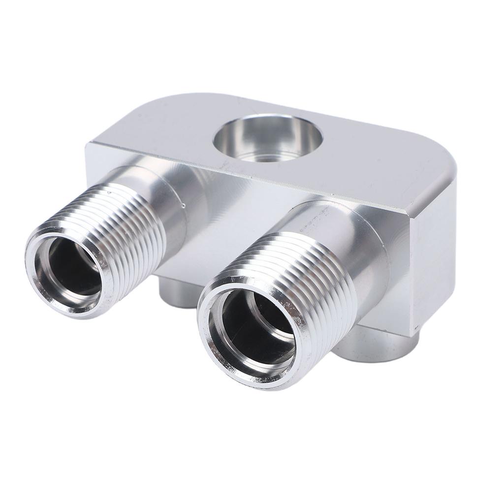 AC Line Compressor Adapter 3 4 16in 7 8 14in Aluminium Alloy Replacement for LSX LS3 AC Compressor
