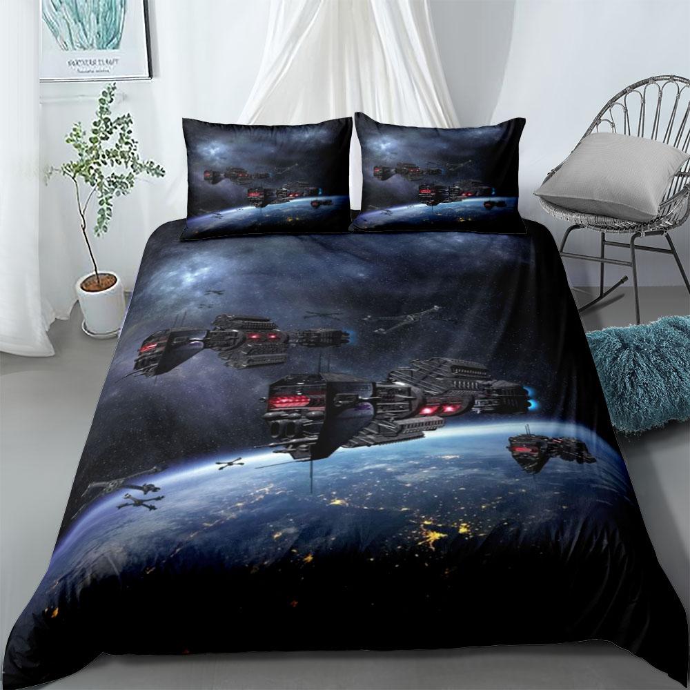 Babylon 5 Earthforce Duvet Cover Set King Queen Double Full Twin Single Bed Linen Set