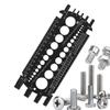 Metric Size Nut Gauge Portable Imperial Standard Bolt Gauges Inch Metric Thread Male Female Gauge Screw Size Measuring Ruler