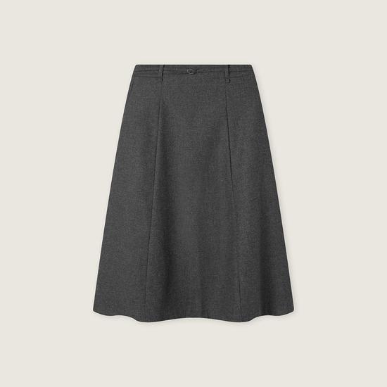 Rom&nd Wool Flare Long Skirt RMWHG11R11