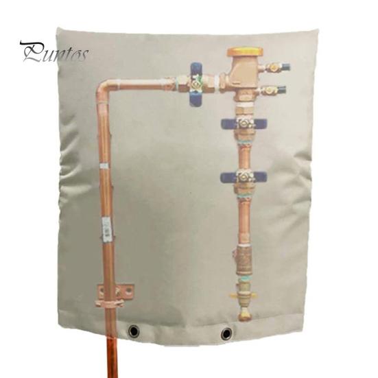 Capac izolator, rezistent la îngheț, pânză Oxford, pentru prevenirea returului, capac de protecție pentru țevi pentru iarnă în aer liber