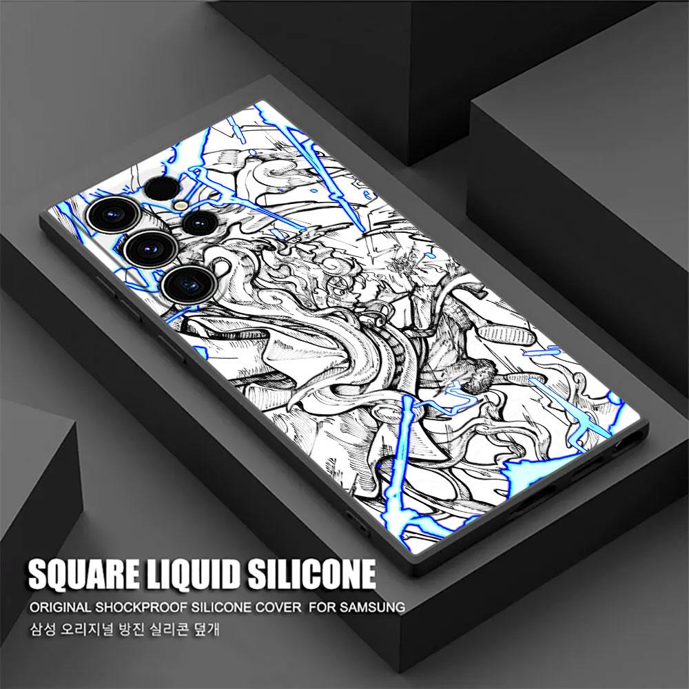 Cool O-One-Piece Manga Phone Case For Samsung Galaxy S25 S24 S23 S20 S21 FE S26 S22 Ultra 5G S26 Plus S25FE Soft Silicone Cover