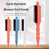 Wheat Straw Material Volumizing Curls Hair Comb Curling Roller Comb  For Fluffy Hair Roots