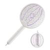Foldable Electric Fly Swatter Indoor Handheld Fly Zapper Racket Portable Home Handheld Animal Zapper Light For Patio Garden