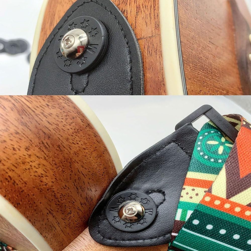 Guitar Straps Lock Bass Strap Pins Musical Instrument Accessories Fall Prevention Silicone Straps...