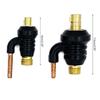 TIG Welding Power Cable Quick Convert  M16x1.5 Gas-Adapter Transfer Integrate 10-25/35-50 Connector-For TIG Torch