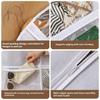2025 Home Wardrobe Garment Covers - Adjustable Hanging Dust-Proof Bags For Suits Coats Transparent Non-Woven Storage Organizer