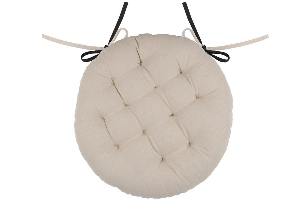 Chair Cushion Duo 38 Cm Black Light