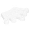 12LED Crown Shape Night Light Cute Warm White Lamp Home Decoration for Bedroom Living RoomWhite