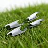 ABS Silver For Mercedes Benz C E GLK ML CLA Class W166 W246 12-15 X204 W212 10-15 W204 W117 Car Outside Door Handle Bowl Cover