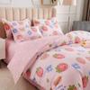 Single Duvet Cover Printed Red Quilt Cover Thickened Plant-cashmere Cartoon Multicolored Bed Cover 220x240 Double Bedding
