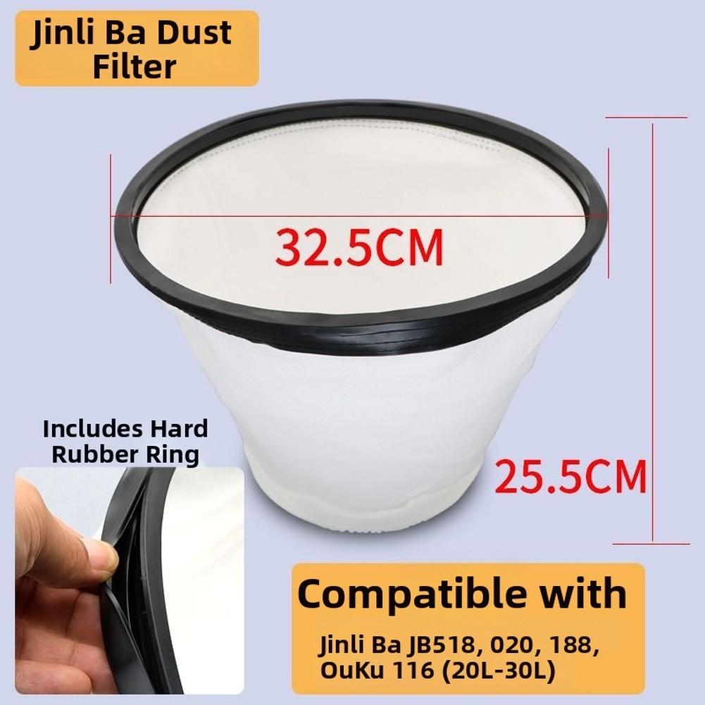 Dust Bag For Jinliba JB518 Vacuum Cleaner Industrial Dust Filtration Dust Bag Multi-Layer Filter Cleaning Tool Replacement Parts