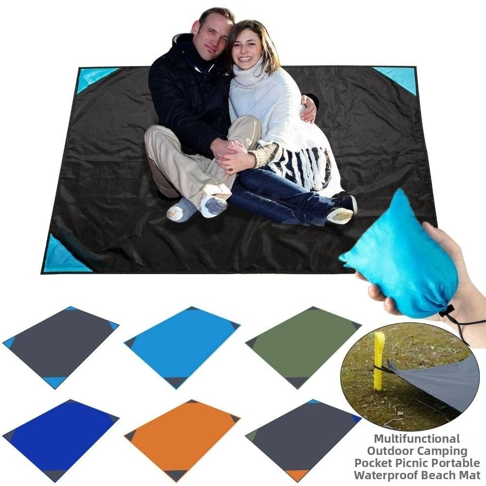 with Sack Picnic Mat Portable Foldable Waterproof Tent High Quality Pocket Mat Camping Hiking