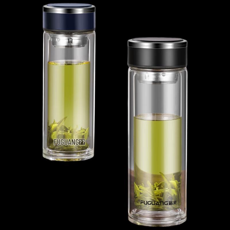 FUGUANG Zhikang Double-Layer Glass Cup