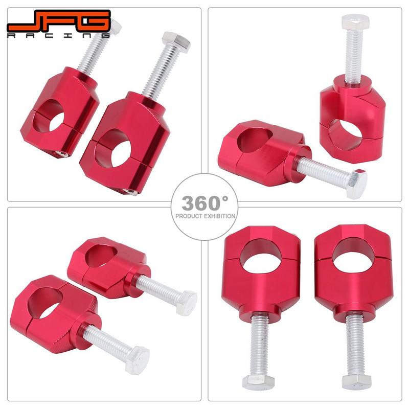 28MM 1 1/8 CNC Handlebar Bar Riser Raiser Clamp Mount For HONDA CR CRF CRF250 CRF450 CR125 CR250 CRF250R CRF450R 250X 450X JFG