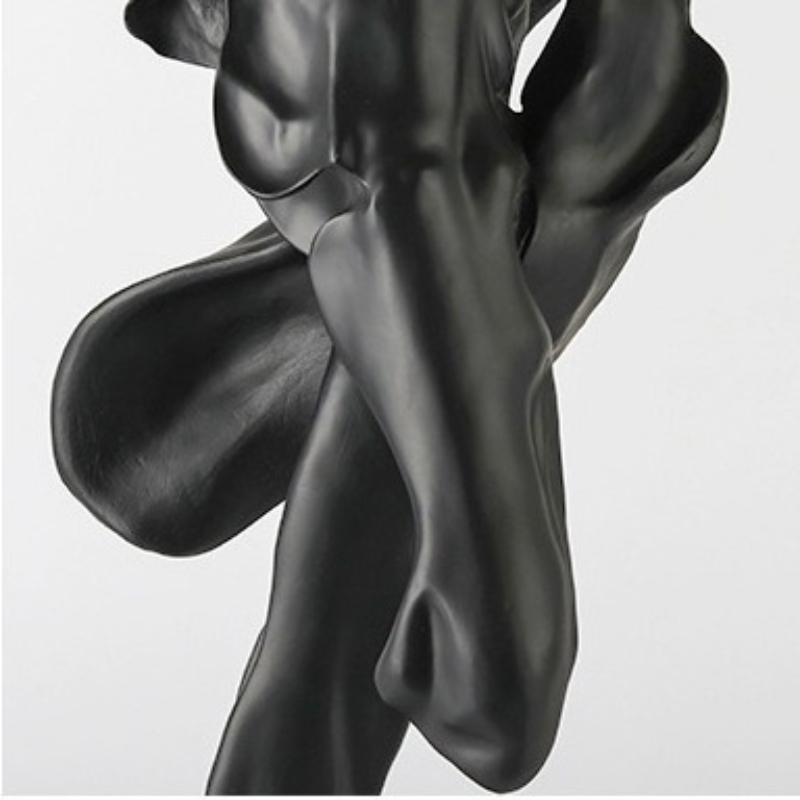 Resin Sculptures Geometric Abstract Art Figurines Modern Creative Groot Ornaments Living Room Funny Decoration Accessories