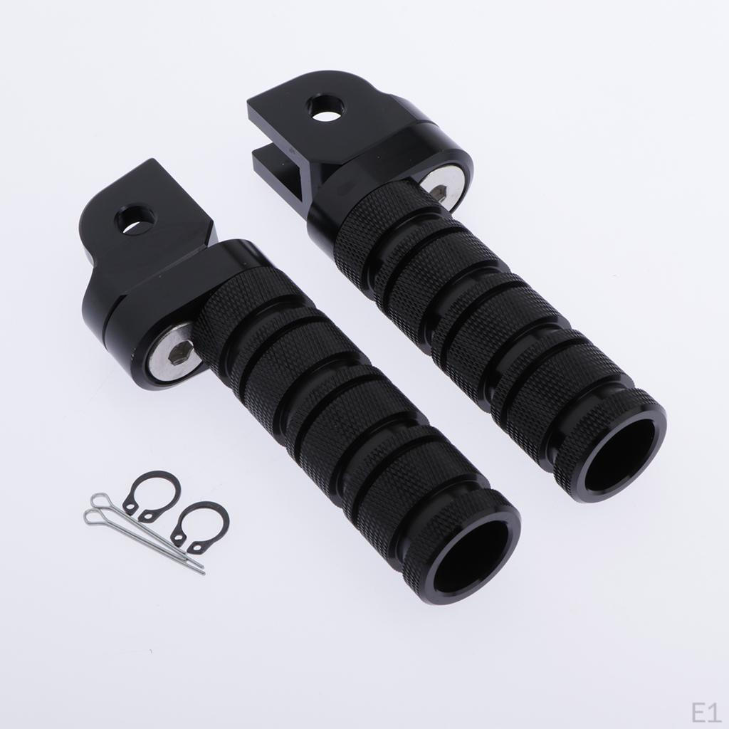 1 pair Aluminum Bike Bicycle Cycling Footrest /Footpeg, Motorcycle Folding Rearsets for 600 750 1000