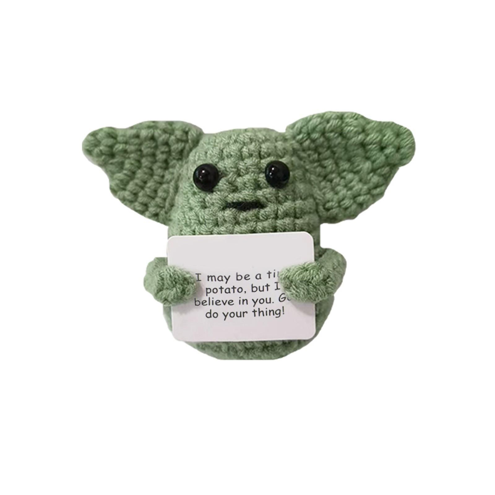 

Украшения ручной работы из шерсти, милые, позитивные, забавные, кукольные украшения One Size