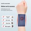 Unisex Polssteun voor Tendinitis & Verrekking - Zweetabsorberend, Ideaal voor Badminton & Sport