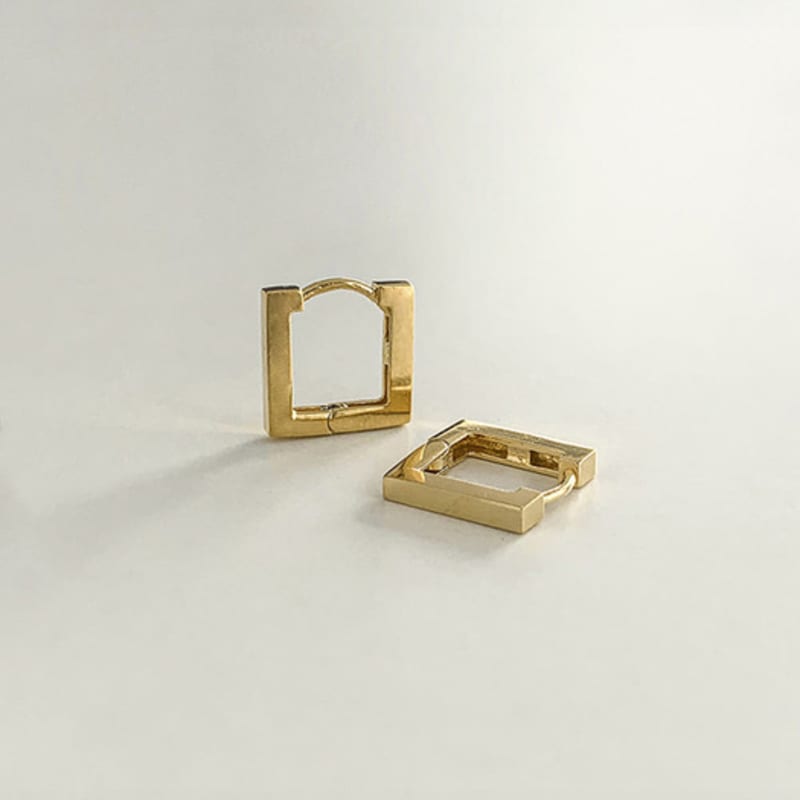 modernlike 14k gold-filled silver Monet cow