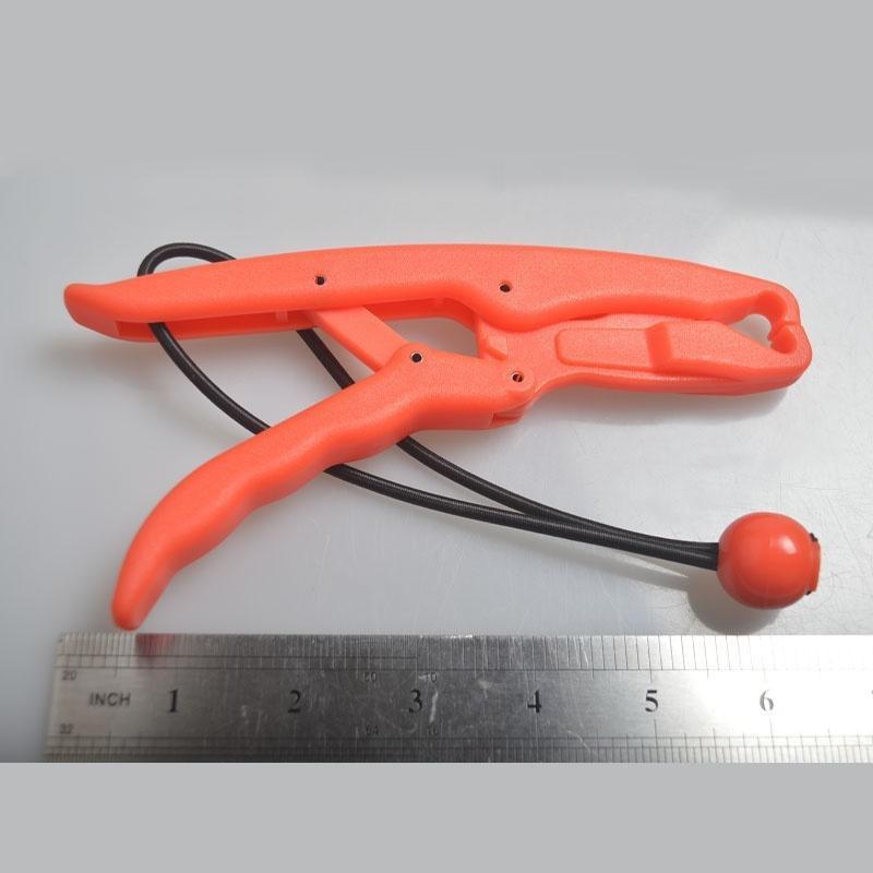 Small 6.8" PP plastic Floating Fish Grip Team Catfish Controller Fishing Lip Grip Floating Gripper Fishing Pliers Fish Holder