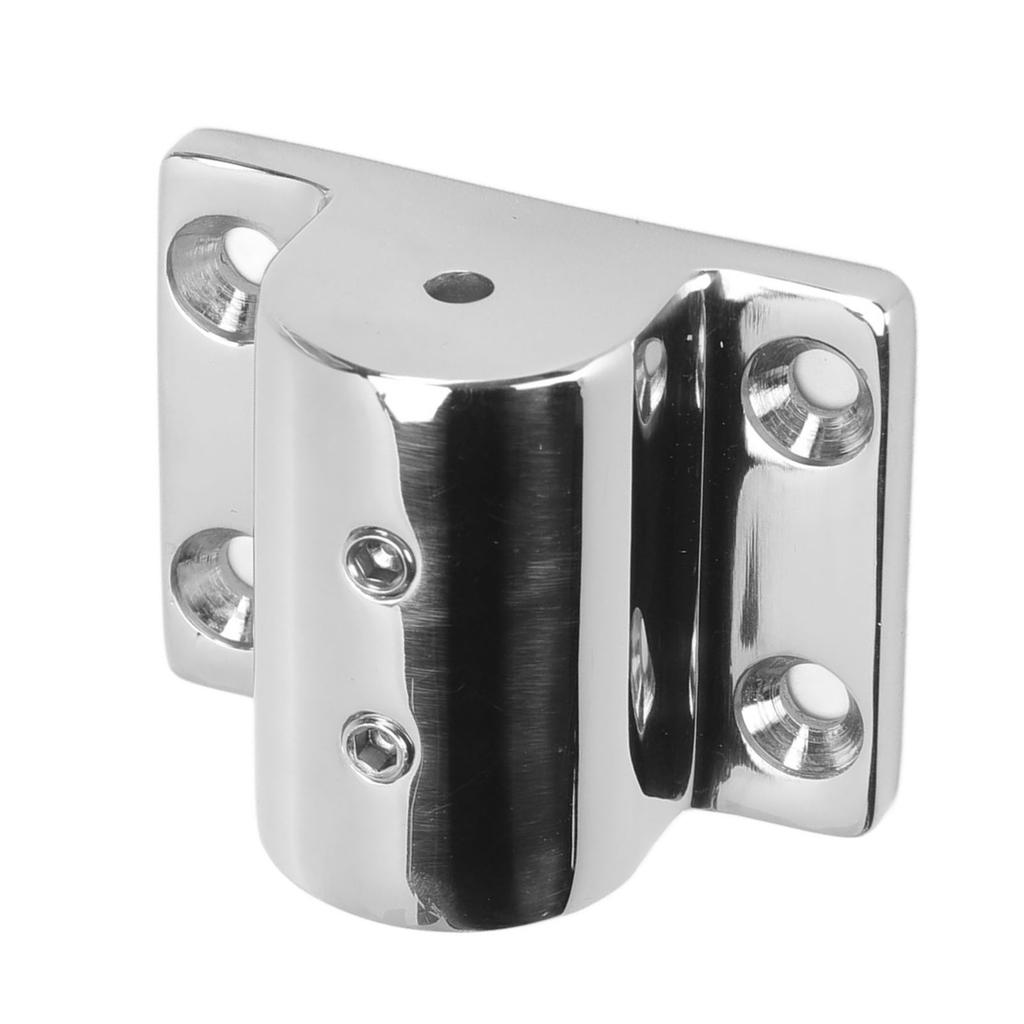 Boat Hand Rail Fitting 316 Stainless Steel Marine Yacht Handrail Rectangle Stanchion Base 7 8in Hole