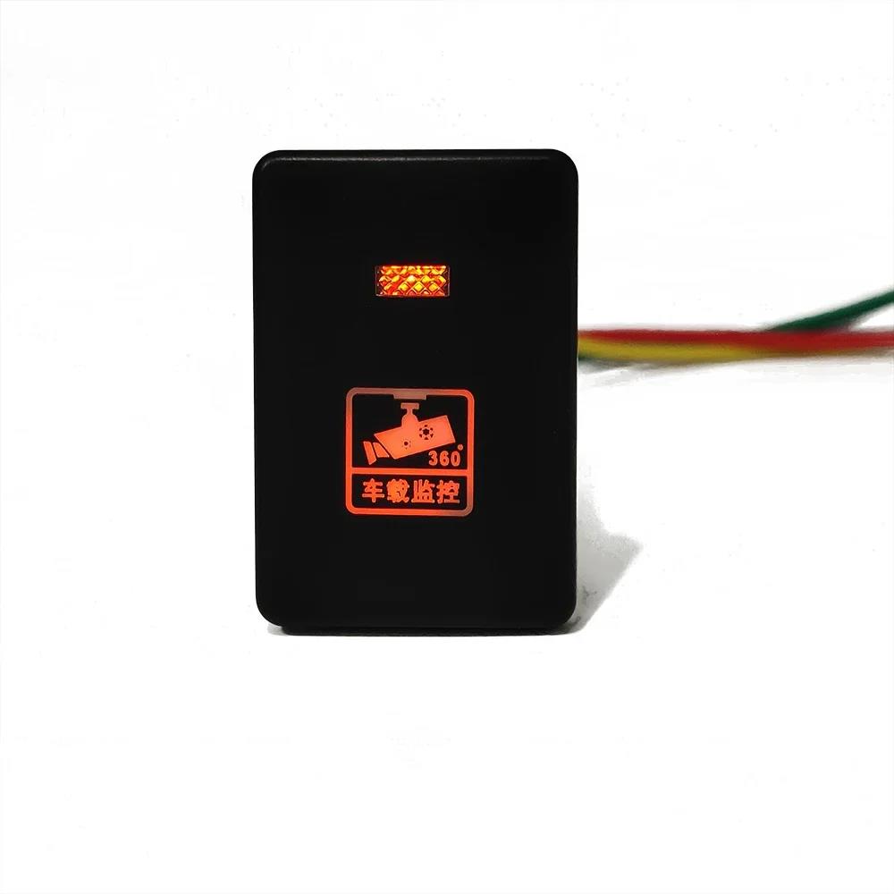 Car LED DRL Light Radar Power On Off Camera Mirror Switch Button for Mitsubishi Outlander Eclipse Cross 2018 Pajero Sport triton