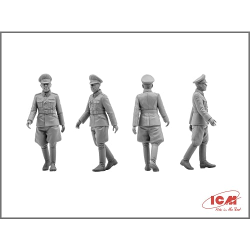 ICM 1/35 German Officer & Female Soldier Plastic Model 35611