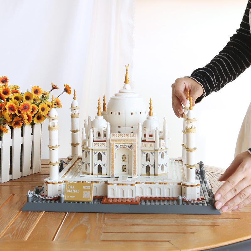 Superior-Grade 1113Pcs World Assembly Design First-Class Street Premium-Quality Scene Premium-Quality Collection First-Class Taj High-Standard