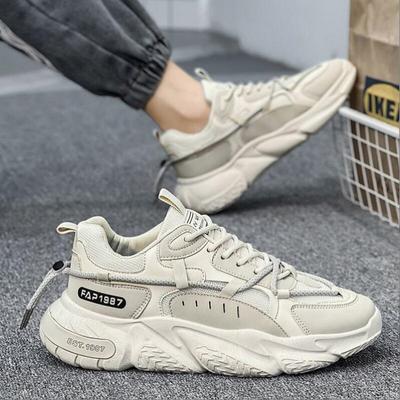 Fashion Fashion Men Sneakers Spring Breathable Comfort Air Cushion Running Shoes Outdoor Non Slip Wear-resistant Walking Shoe