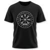 Vegvisir Runic Viking Compass T-Shirt | Norse Graphic Unisex Tee Shirt