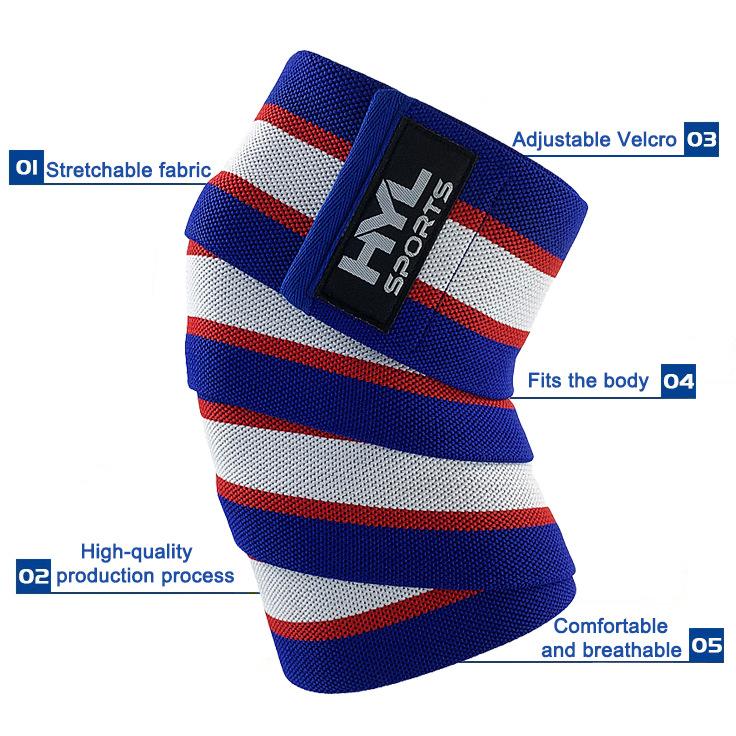 Bandages Knee Pads Squat Weight Wrap Pressure Tape Training Tape Fitness Cycling Sports Bandage Leggings Knee Band