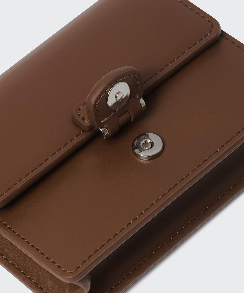 Musinsa Standard Woman Hinge Micro Crossbody Bag [Brown]