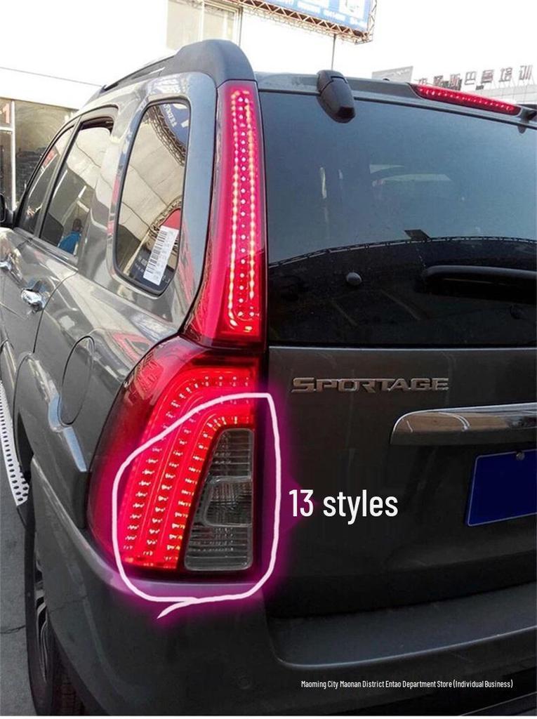Fits 07-16 Kia Sportage: Rear LED Pillar & Tail Light Assembly