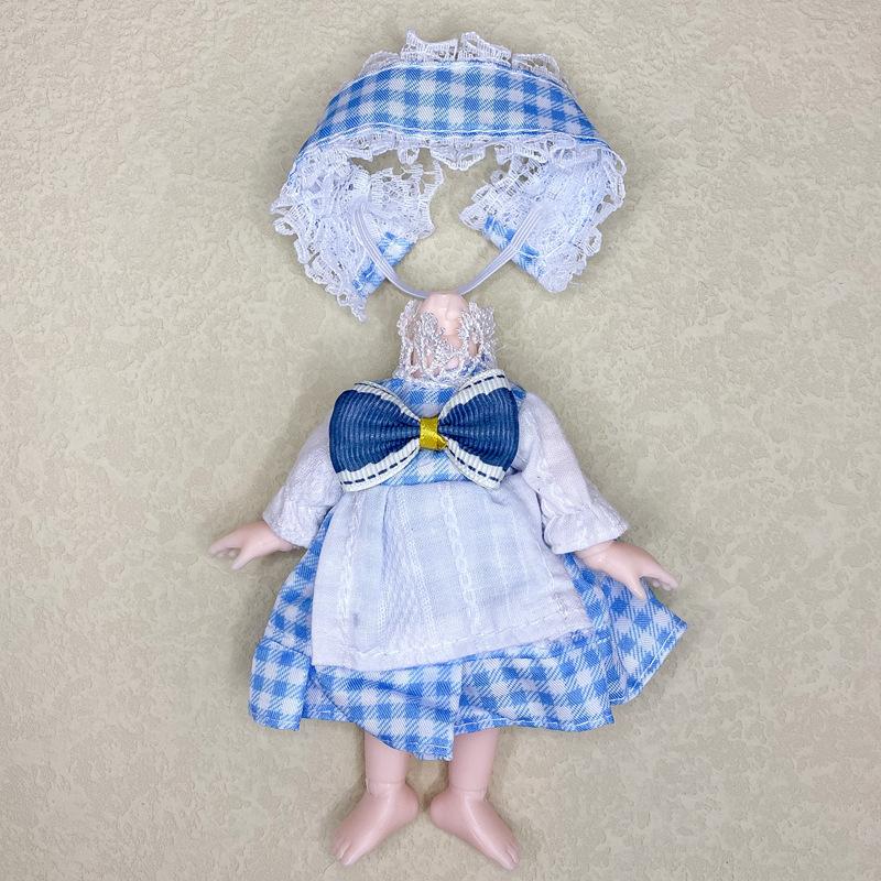 Tik drabužiai 15cm Mini lėlytė mergaičių žaislas BJD princesė pilna apranga Suknelių kolekcija Vaikiška lėlė Dovana