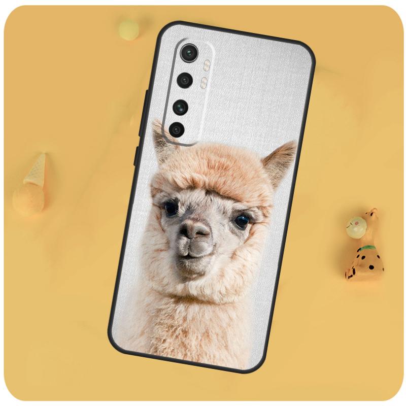 Lama Llama Alpaka Hülle für Xiaomi 14 13 15 Ultra 11T 12T 13T 14T Pro POCO X7 X6 Pro X3 X5 F5 F6 M6 Pro Hülle