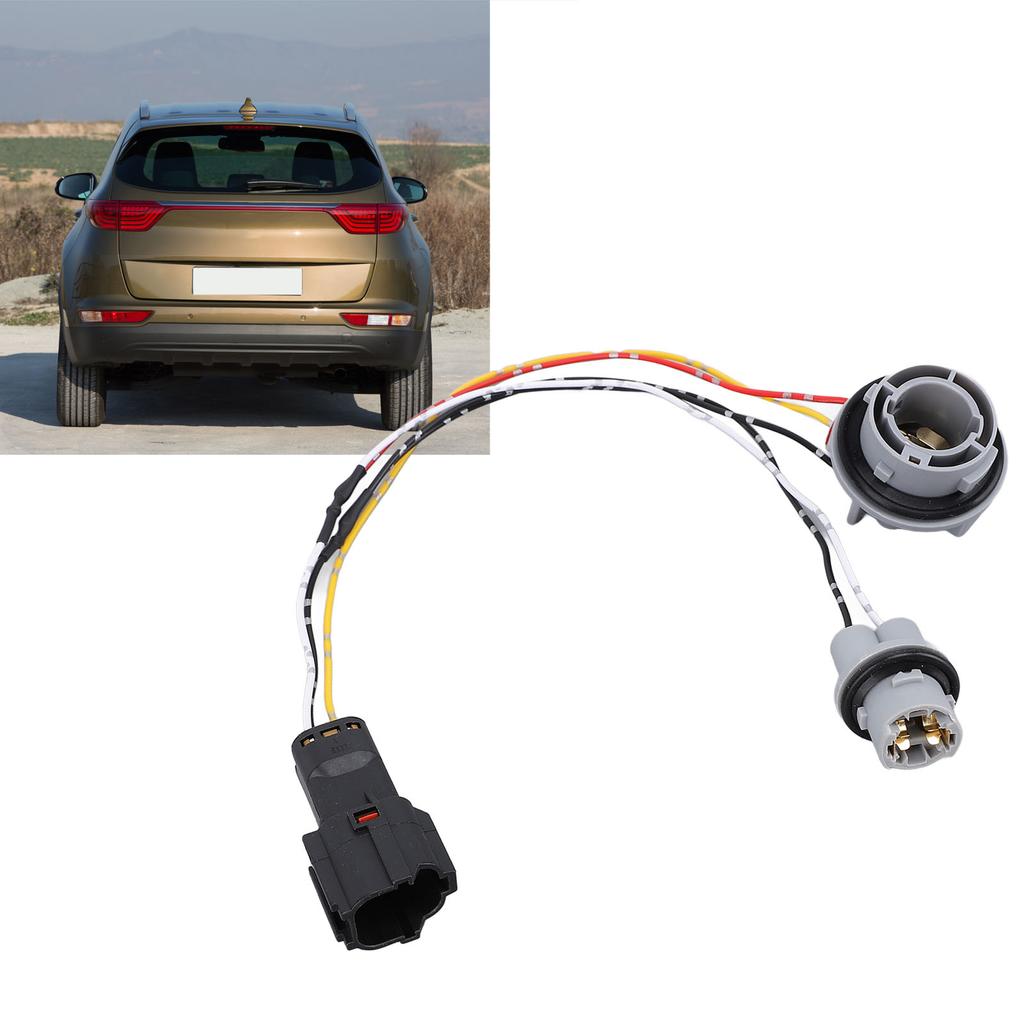 Rear Lamp Socket Wiring Harness 92480 D9020 Long Lasting Plastic Tail Light Socket Wiring Harness for  2016 To 2019